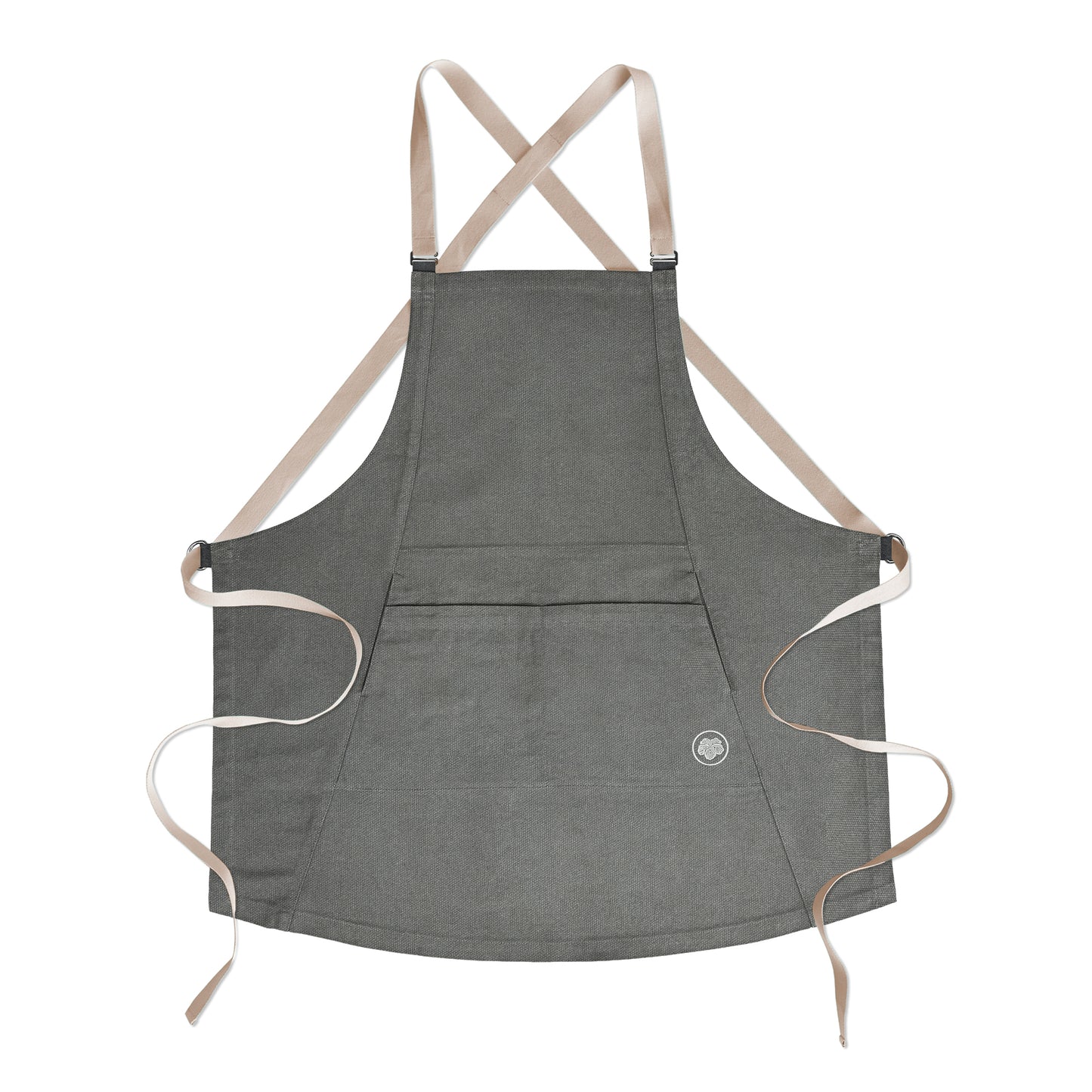 The "Kaizen" Apron in Charcoal Grey