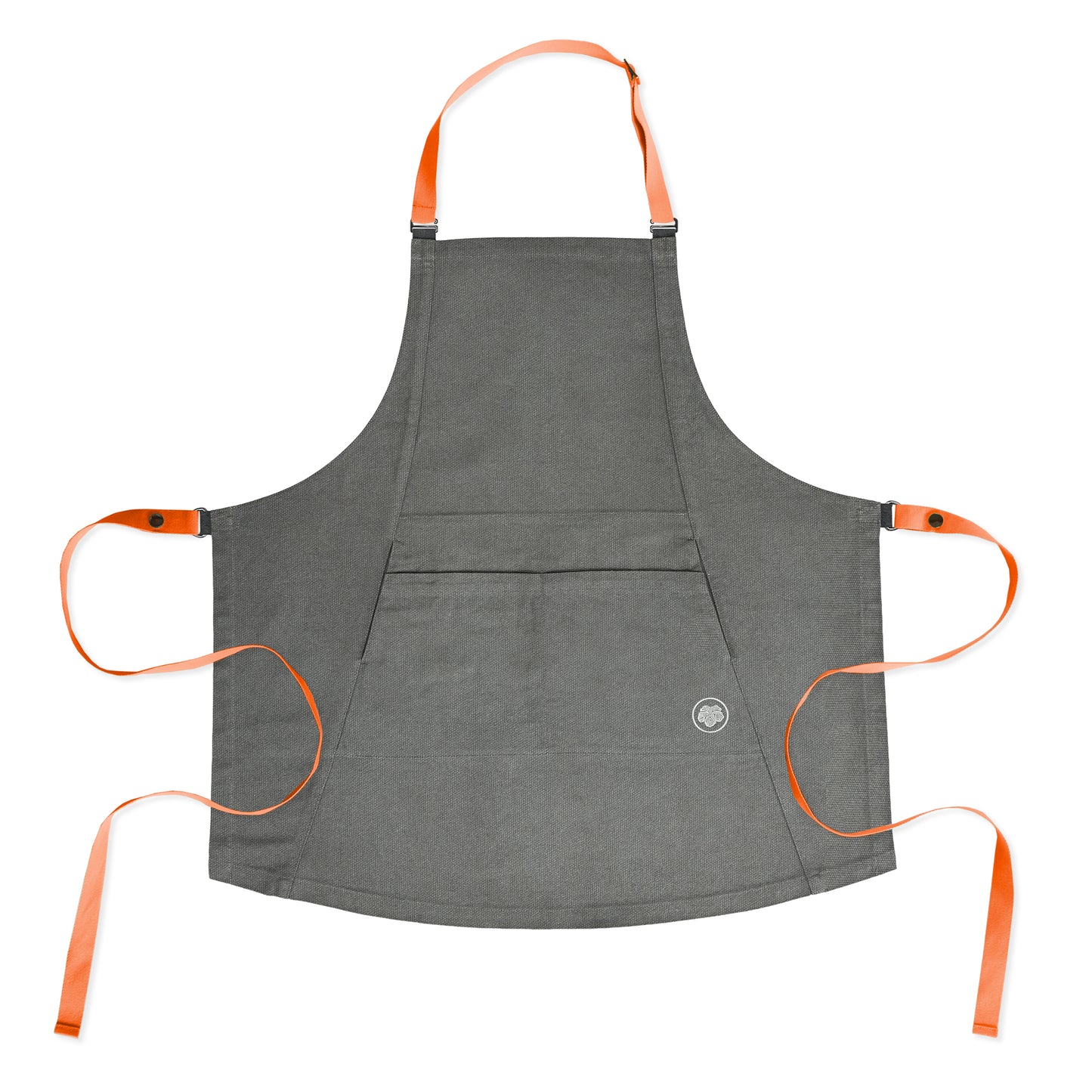 The "Kaizen" Apron in Charcoal Grey