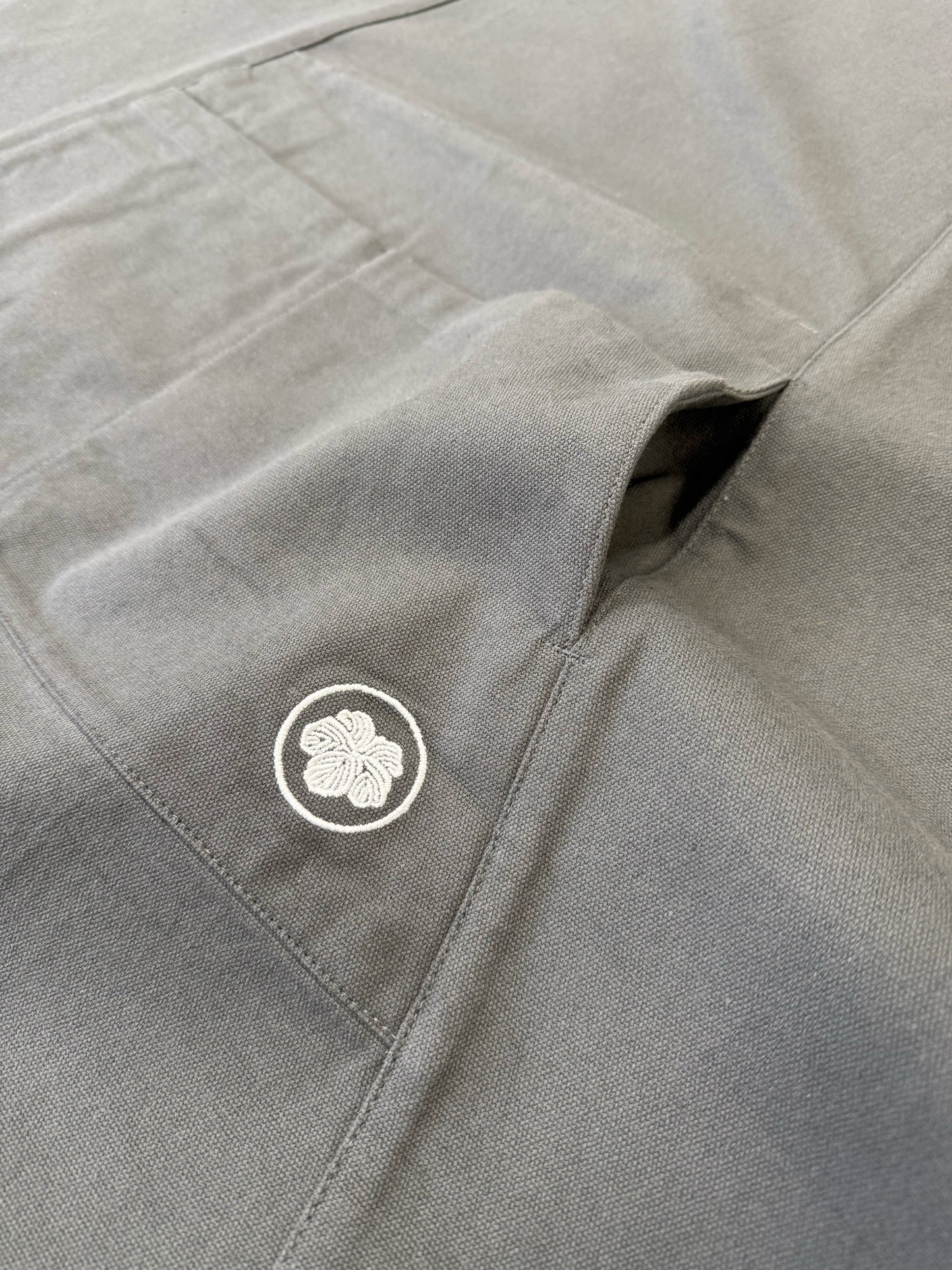 The "Kaizen" Apron in Charcoal Grey