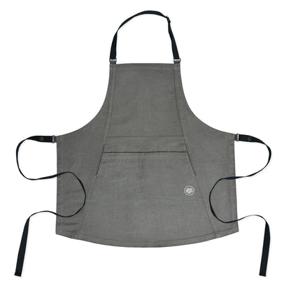 The "Kaizen" Apron in Charcoal Grey