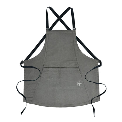 The "Kaizen" Apron in Charcoal Grey