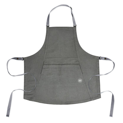 The "Kaizen" Apron in Charcoal Grey