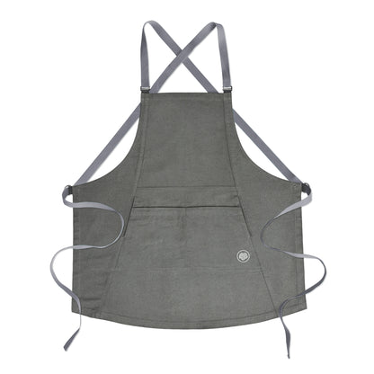 The "Kaizen" Apron in Charcoal Grey
