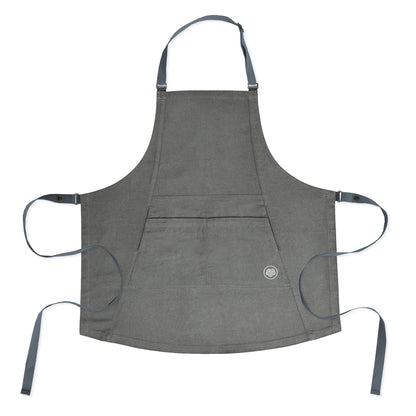 The "Kaizen" Apron in Charcoal Grey