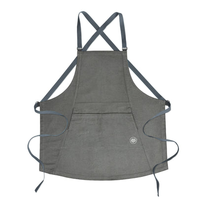 The "Kaizen" Apron in Charcoal Grey