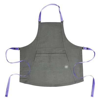 The "Kaizen" Apron in Charcoal Grey