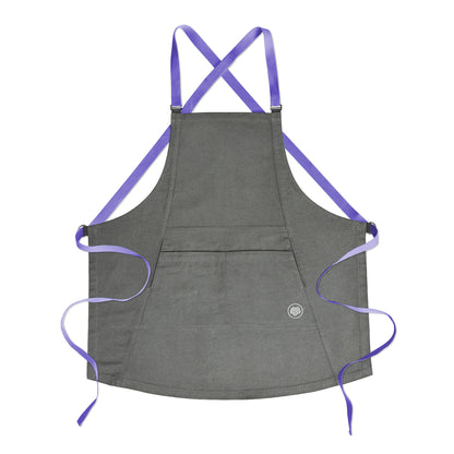 The "Kaizen" Apron in Charcoal Grey