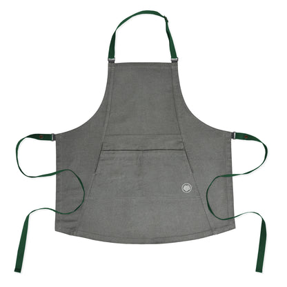 The "Kaizen" Apron in Charcoal Grey