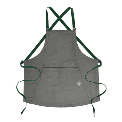 The "Kaizen" Apron in Charcoal Grey