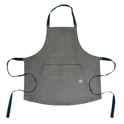 The "Kaizen" Apron in Charcoal Grey