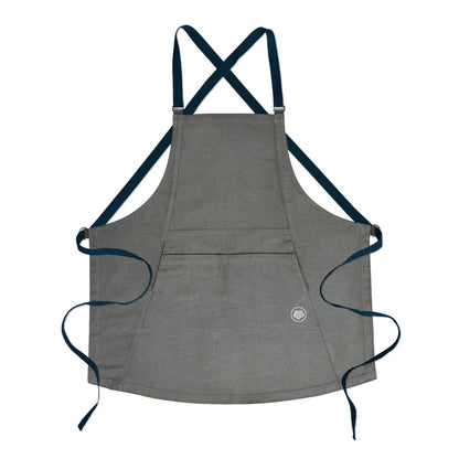 The "Kaizen" Apron in Charcoal Grey