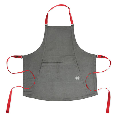 The "Kaizen" Apron in Charcoal Grey