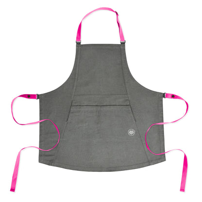 The "Kaizen" Apron in Charcoal Grey