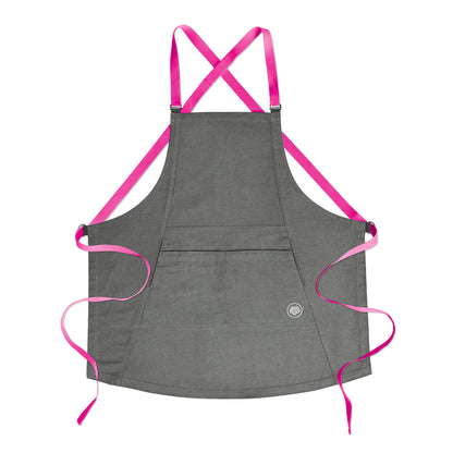 The "Kaizen" Apron in Charcoal Grey