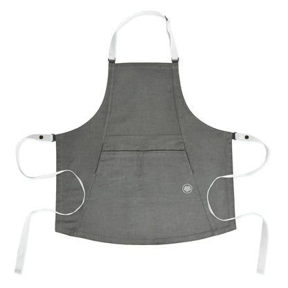 The "Kaizen" Apron in Charcoal Grey