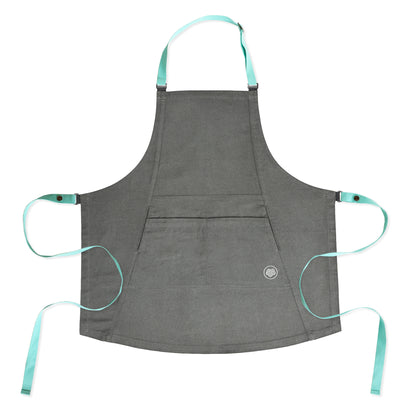 The "Kaizen" Apron in Charcoal Grey