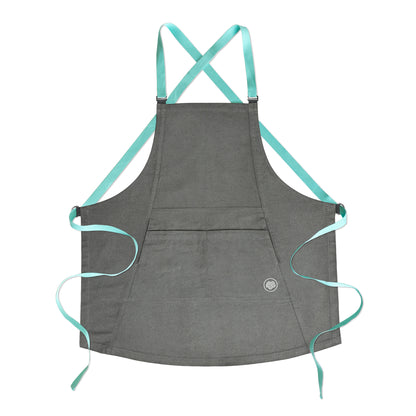 The "Kaizen" Apron in Charcoal Grey