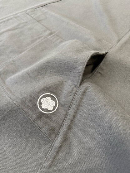 The "Kaizen" Apron in Charcoal Grey